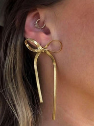 Pendientes colgantes de arco