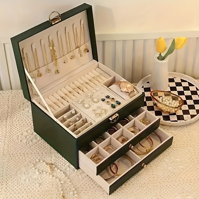 ZEYA - Calista Vegan Leather Jewelry Organizer