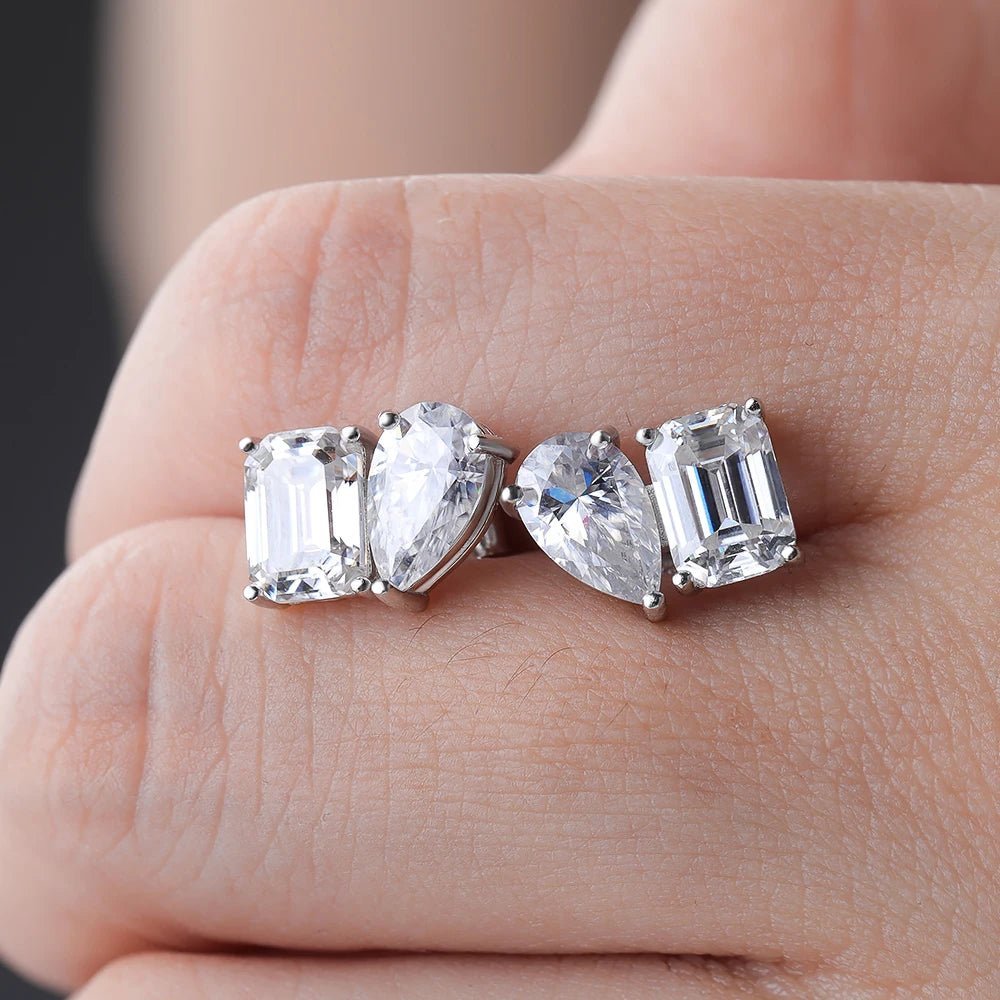 ZEYA - Carla Pear Zirconia Earrings