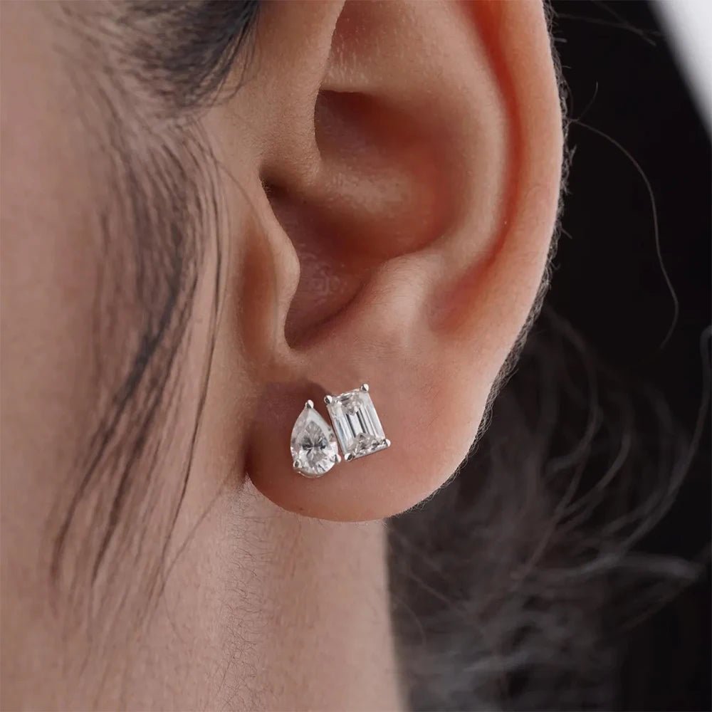 ZEYA - Carla Pear Zirconia Earrings