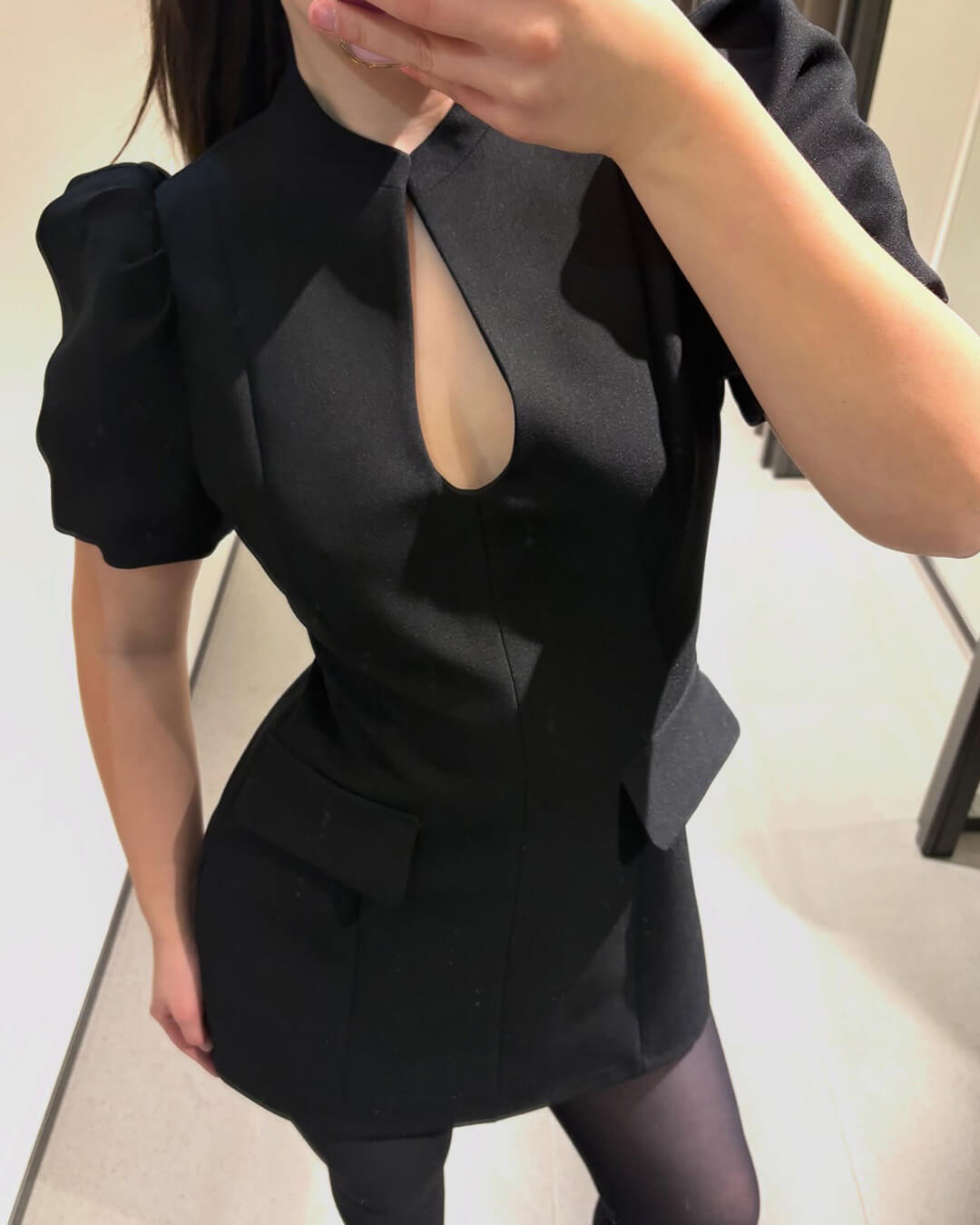ZEYA - Celeste Puff Sleeve Mini Dress
