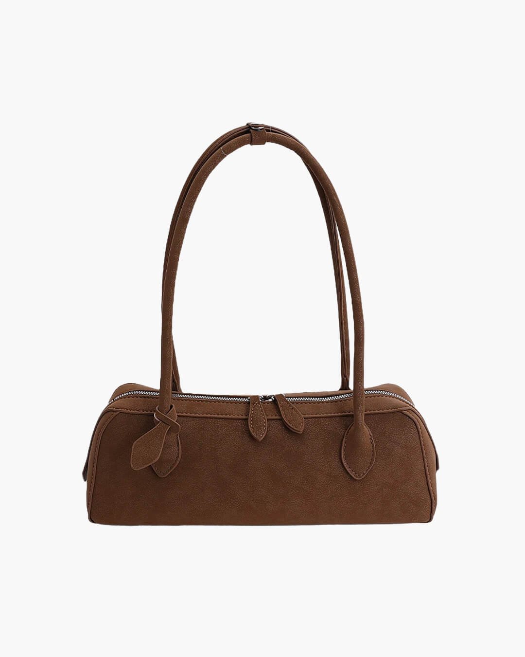 ZEYA - Celeste Suede Baguette Bag