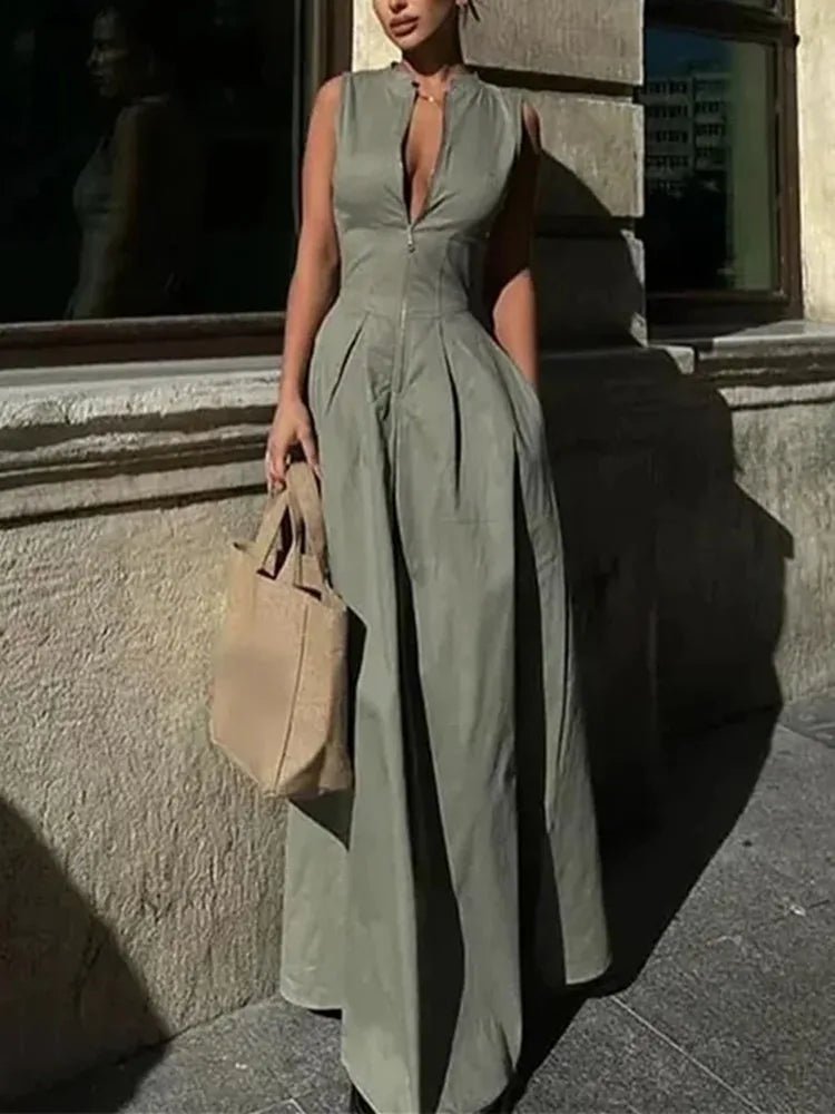 ZEYA - Celia Sleeveless Midi Dress