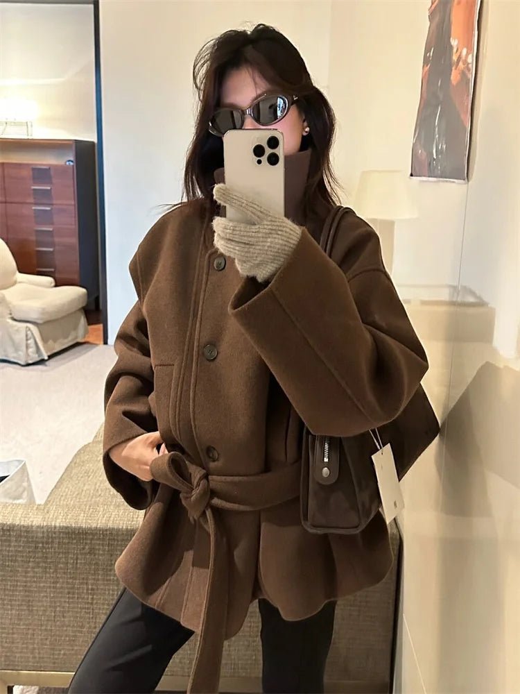 ZEYA - Charlize High Collar Coat