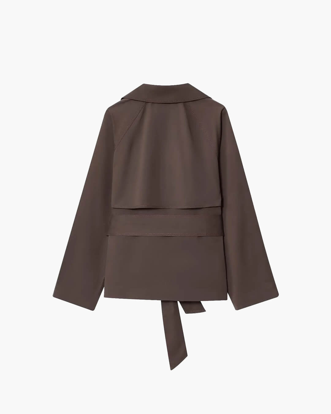 ZEYA - Dianna Belted Short Trench Coat