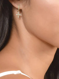 Pendientes Cruz Divina