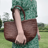 Bolso tote Eira tejido a mano