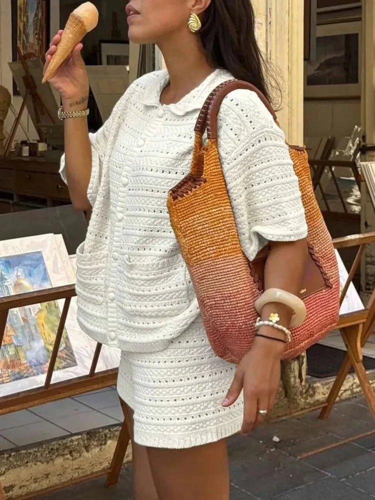 ZEYA - Elena Knitted Two-Piece Summer Set