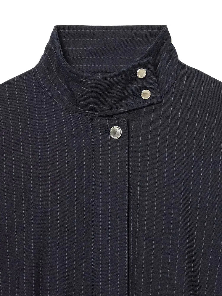 ZEYA - Elena Striped Button Jacket