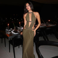 Vestido Maxi Emilia Halter