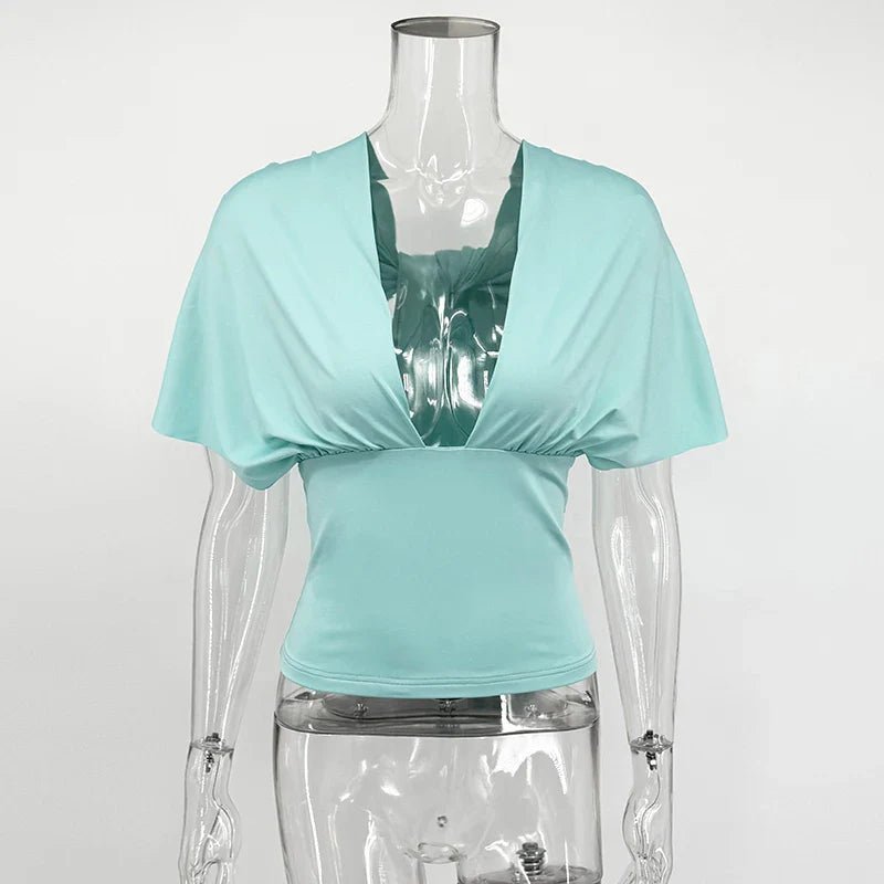 ZEYA - Emiliana Lace-Up Crop Tank Top