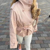 Chaqueta trench Emily con cinturón
