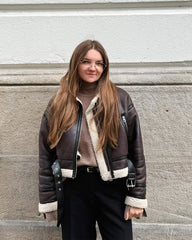 Chaqueta de piel sintética Emma