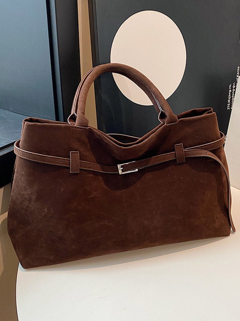 ZEYA - Fiona Suede Crossbody Bag