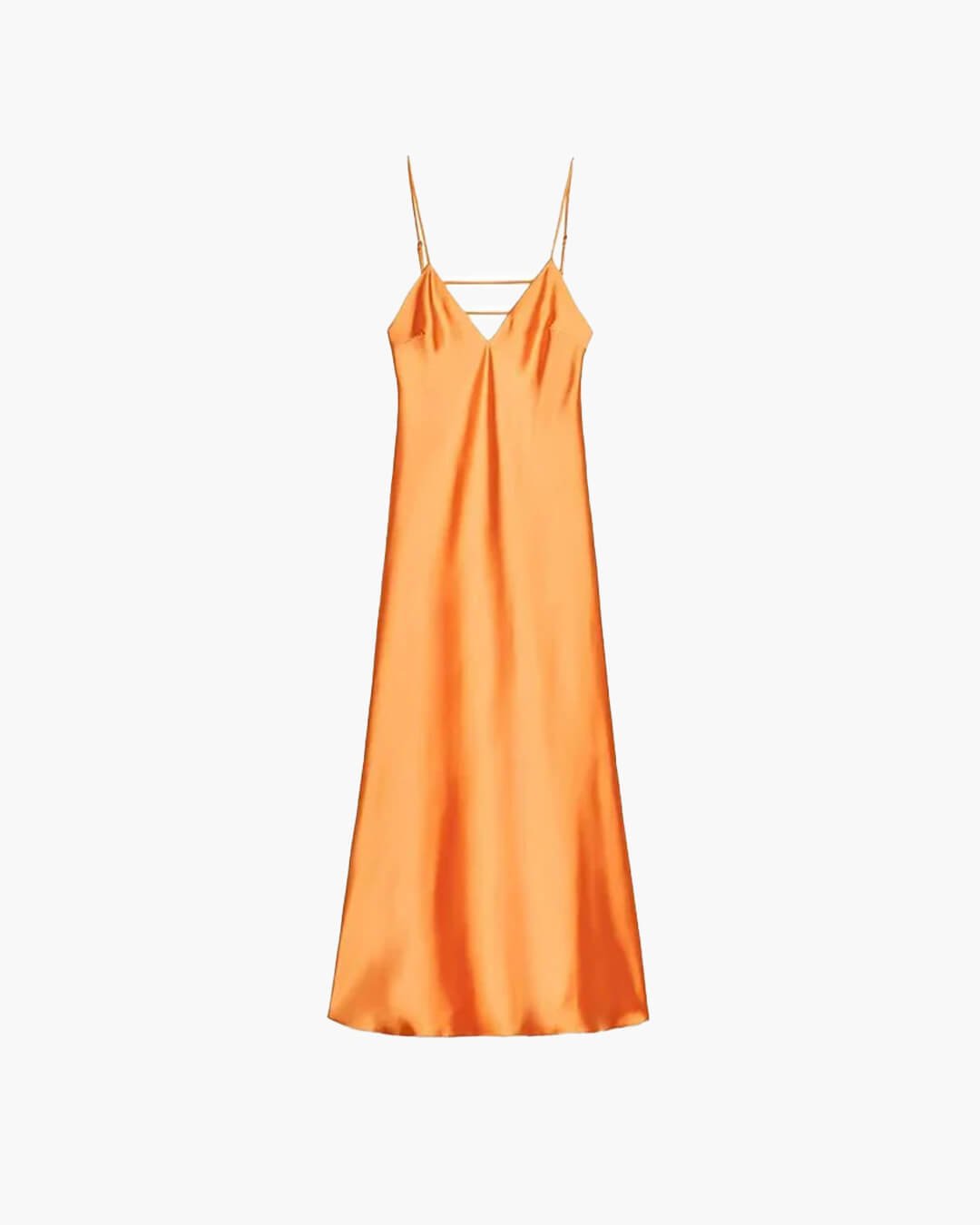 ZEYA - Fiora Satin Backless Maxi Dress
