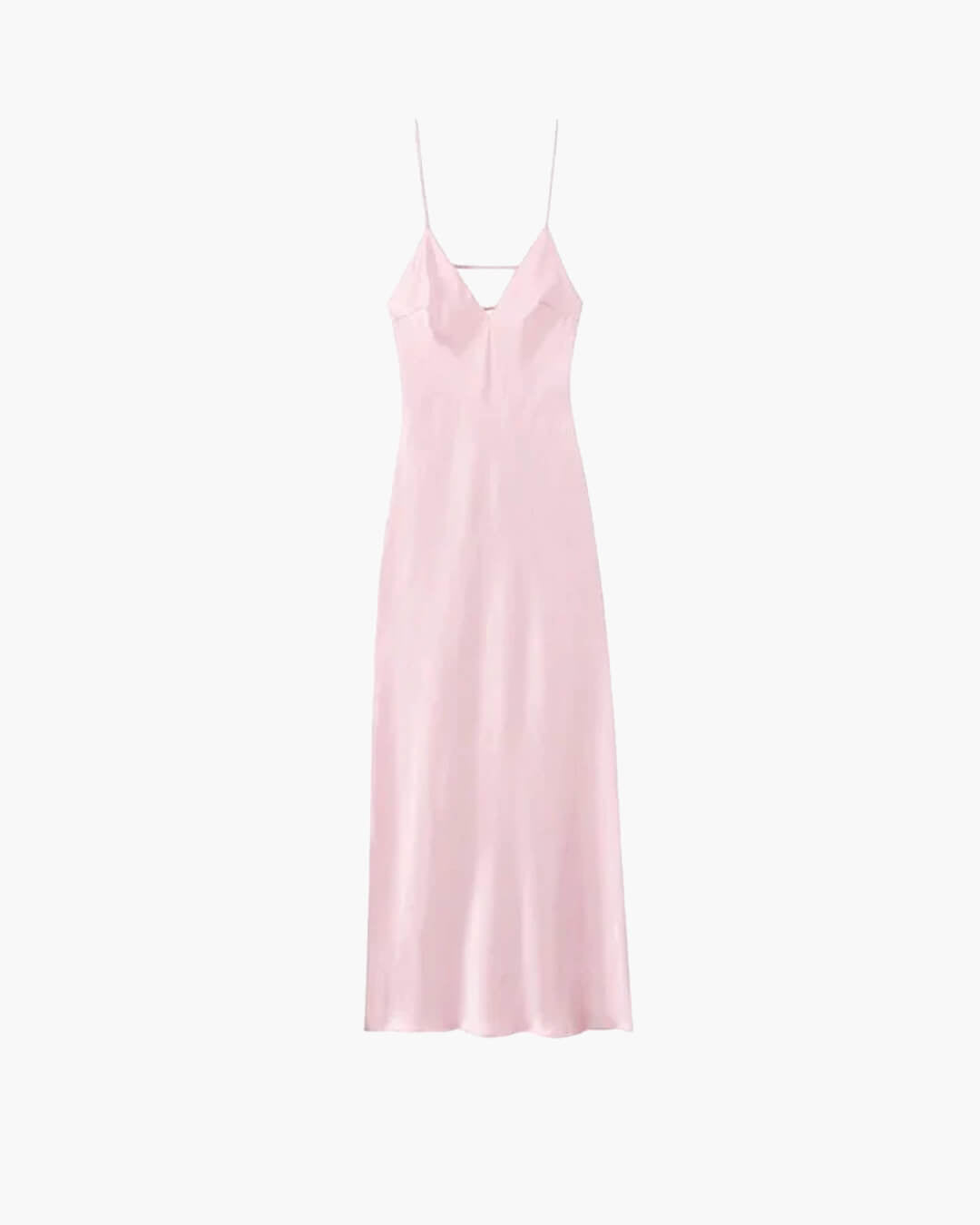 ZEYA - Fiora Satin Backless Maxi Dress