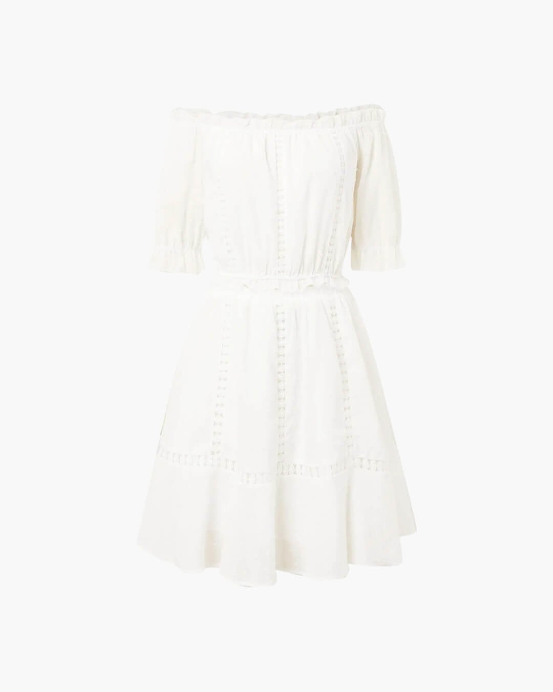 ZEYA - Floriana Swiss Dot Ruffled Two - Piece Set