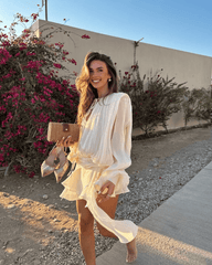Gilliane Blouson Mini Dress