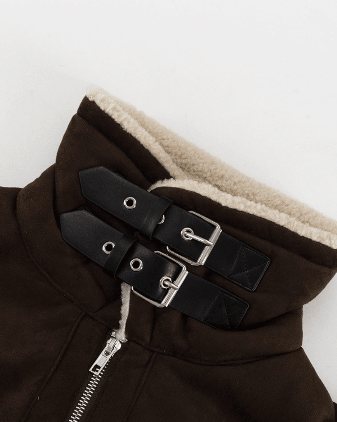 ZEYA - Gina Suede Faux Leather Jacket