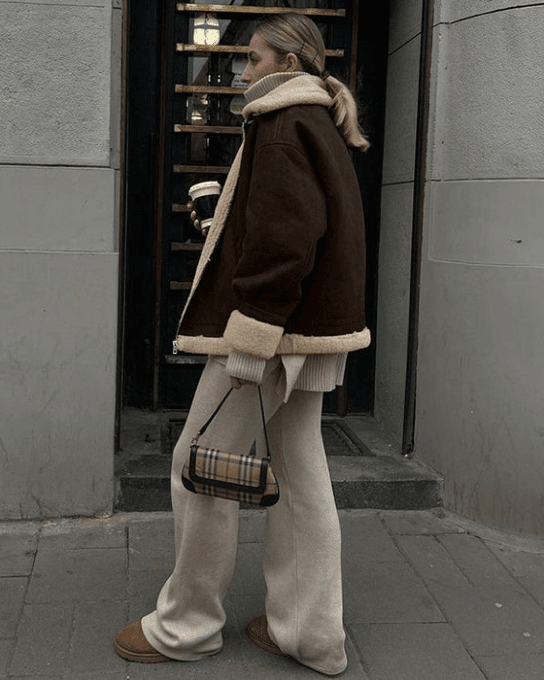ZEYA - Gina Suede Faux Leather Jacket