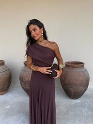 Vestido maxi Hannah de malla