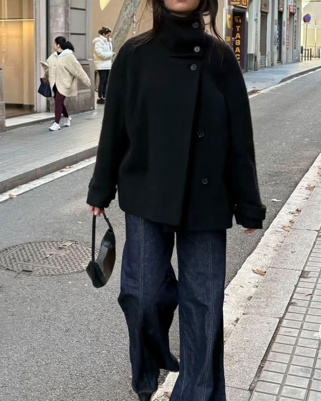 ZEYA - Isabella Elegant Jacket with Stand Collar