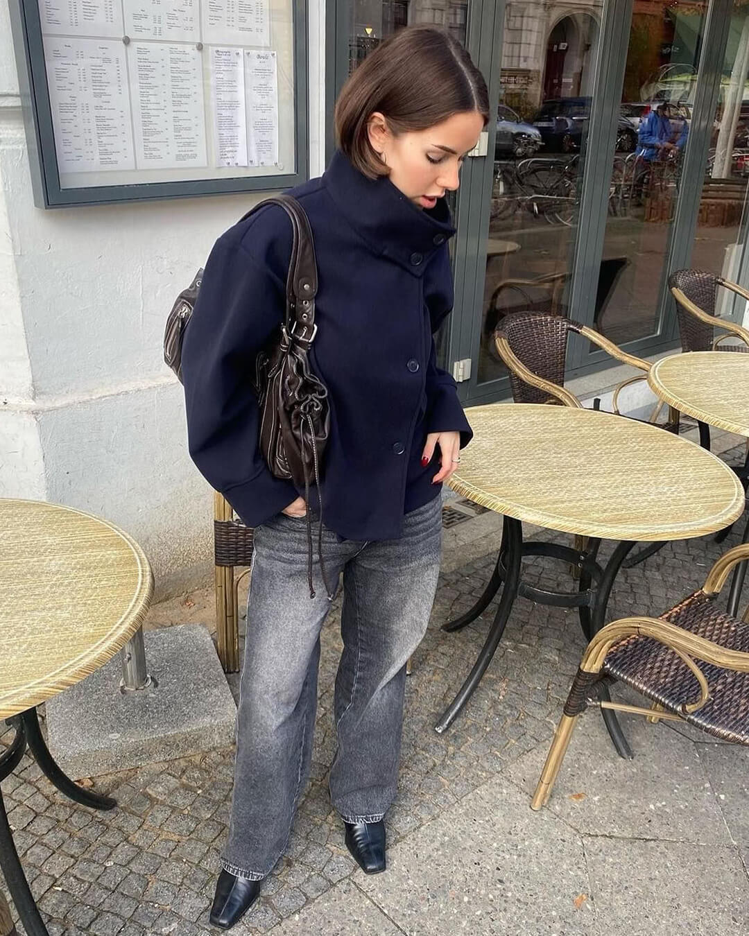 ZEYA - Isabella Elegant Jacket with Stand Collar