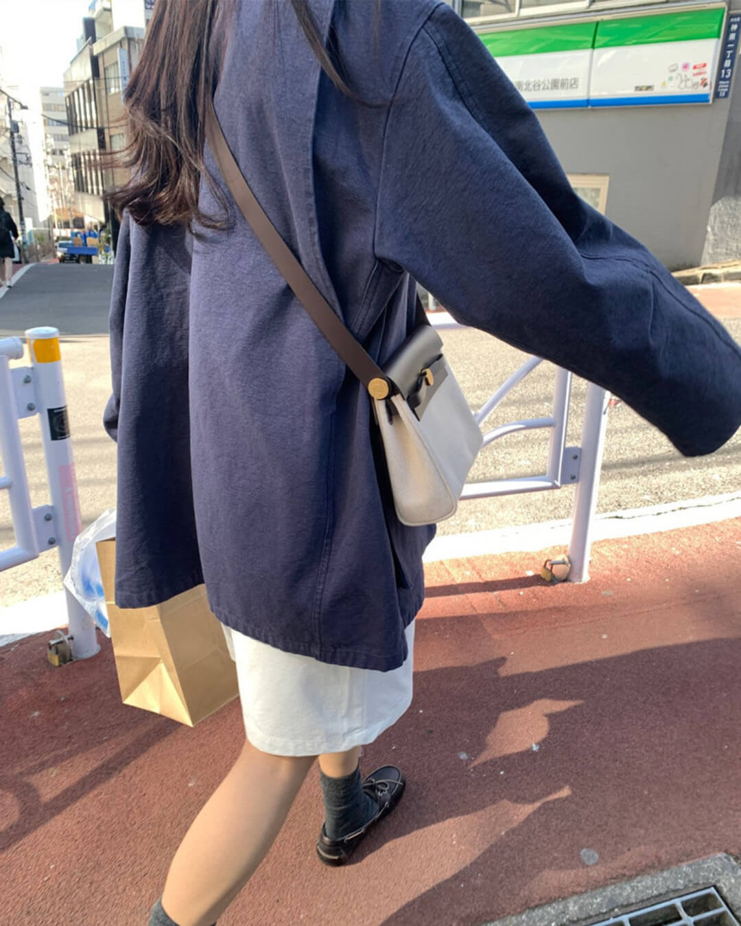 ZEYA - Jane Contrast Collar Utility Jacket