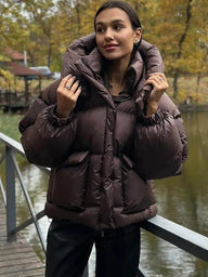 Chaqueta acolchada con capucha Jennifer