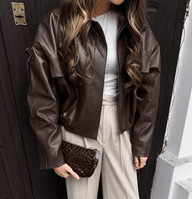 Jenny chaqueta vintage de polipiel