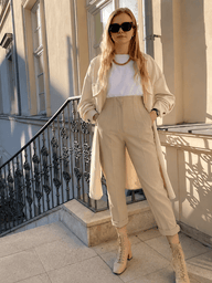 Pantalones de Cintura Alta Tipo Lápiz Jessica