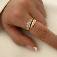 Jessica Pave Zirconia Ring