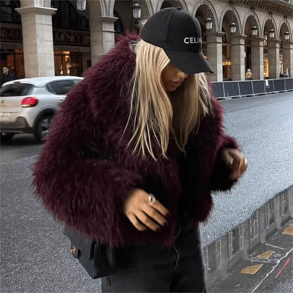 ZEYA - Jocelyn Cozy Faux Fur Coat