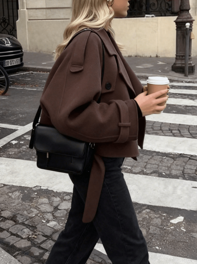 ZEYA - Julia High Collared Coat