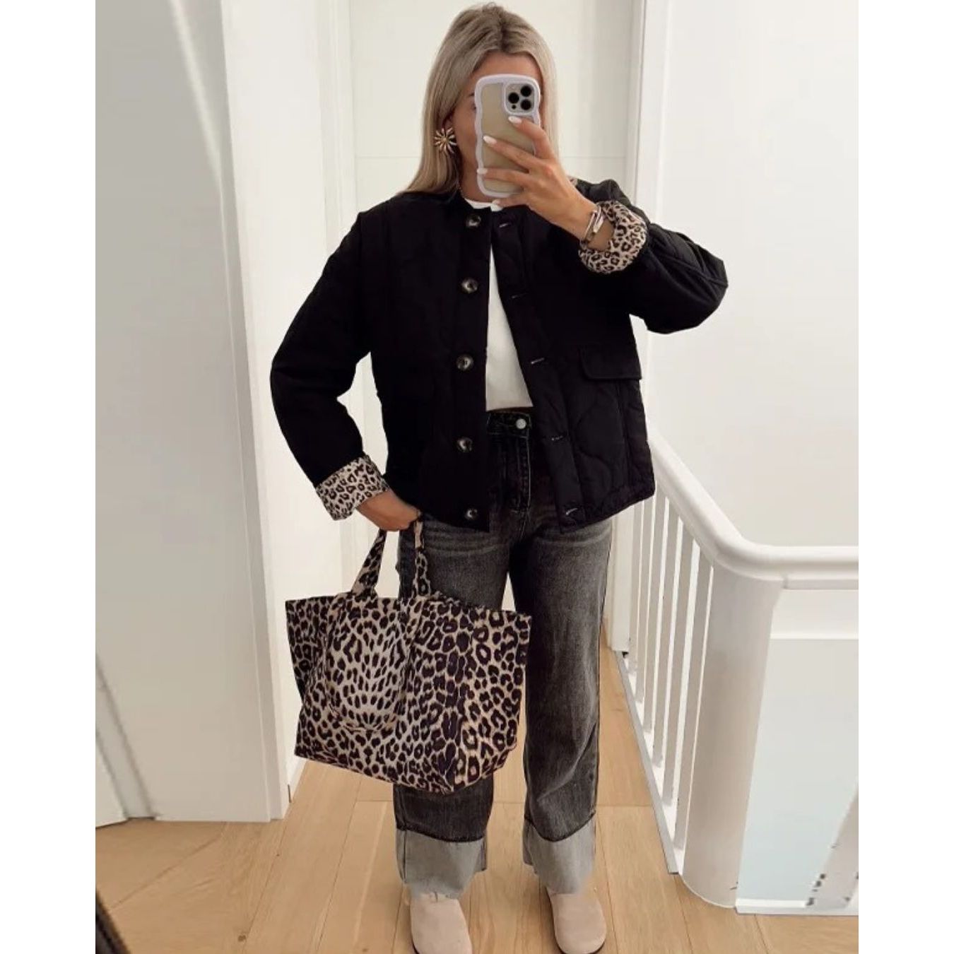 ZEYA - Julia Quilted Bomber Jacket