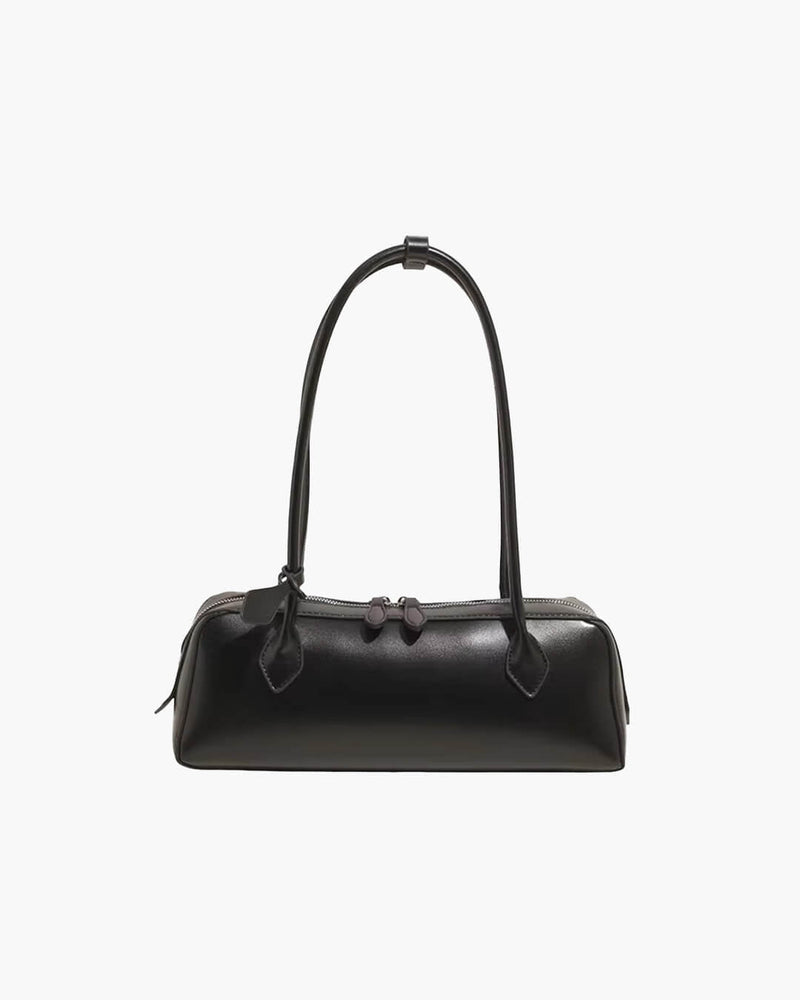 ZEYA - Julia Vintage Leather Baguette Bag