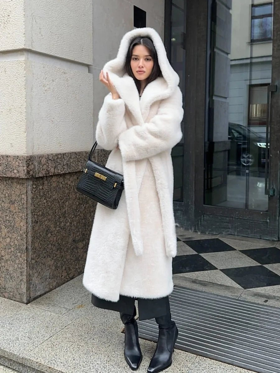 ZEYA - Katelyn Hooded Long Coat