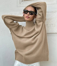 Suéter de punto con cuello alto Kath