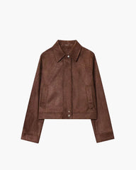 Kendra Faux Suede Jacket