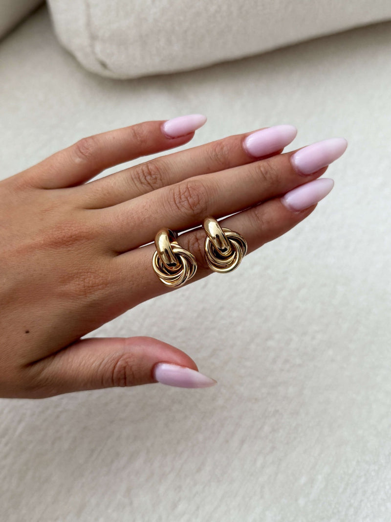 ZEYA - Knot Earrings