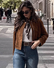 Chaqueta corta ajustada Lina