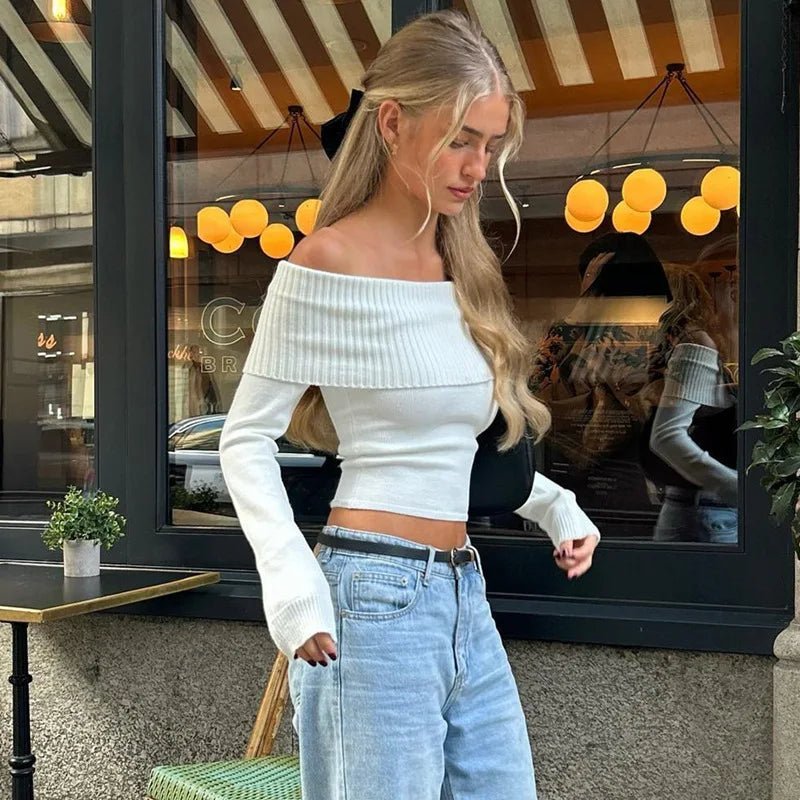 ZEYA - Mallory Off the Shoulder Sweater