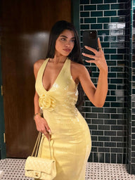 Vestido Maxi de Lentejuelas Marge