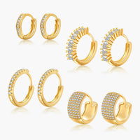 Afna Sparkling Earring Set