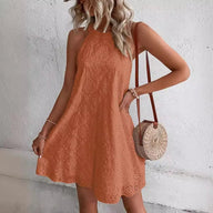 Maria Vestido Mini Bohemio Bordado