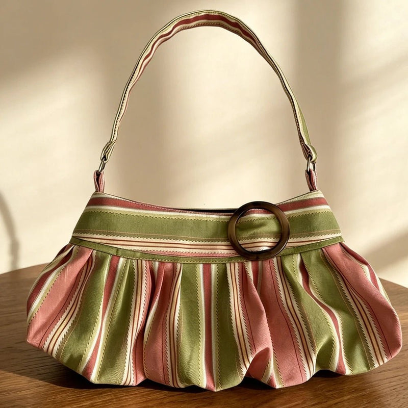 ZEYA - Maria Striped Shoulder Bag