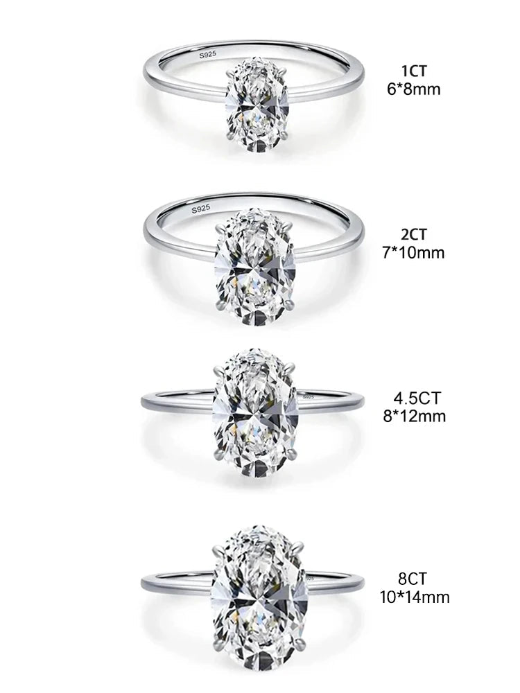 ZEYA - Maribel Oval Zirconia Ring