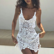 Carla vestido de playa crochet