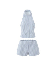 Conjunto Mia Falda Mini a Rayas