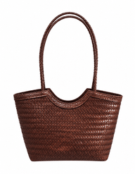 Bolso Mica trenzado de piel sintética